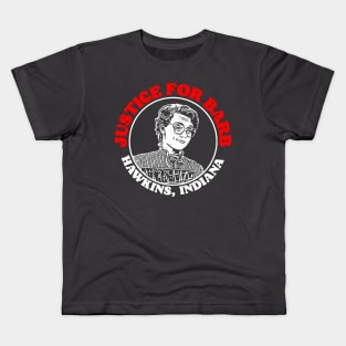 Justice for Barb - Barbara Holland Stranger Things Vintage 80s Protest Seal Kids T-Shirt